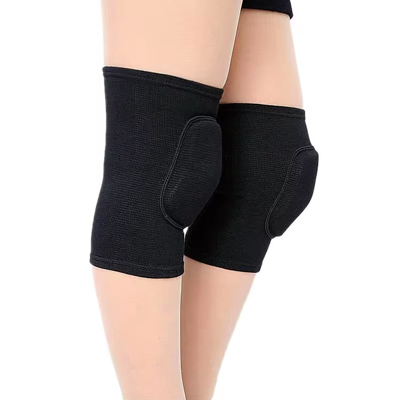 High Quality Knee Pads for Rhythmic Gymnastics & Dance - Black.