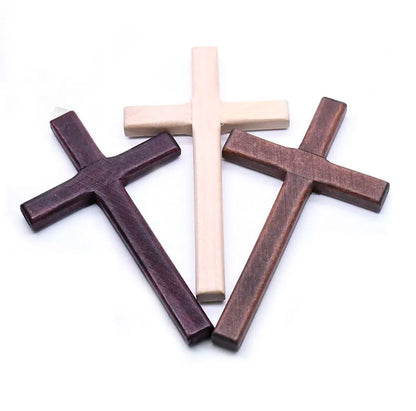 Handmade Soild Wooden Cross.