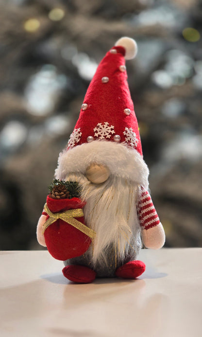 Snowflake Gnome with Sack