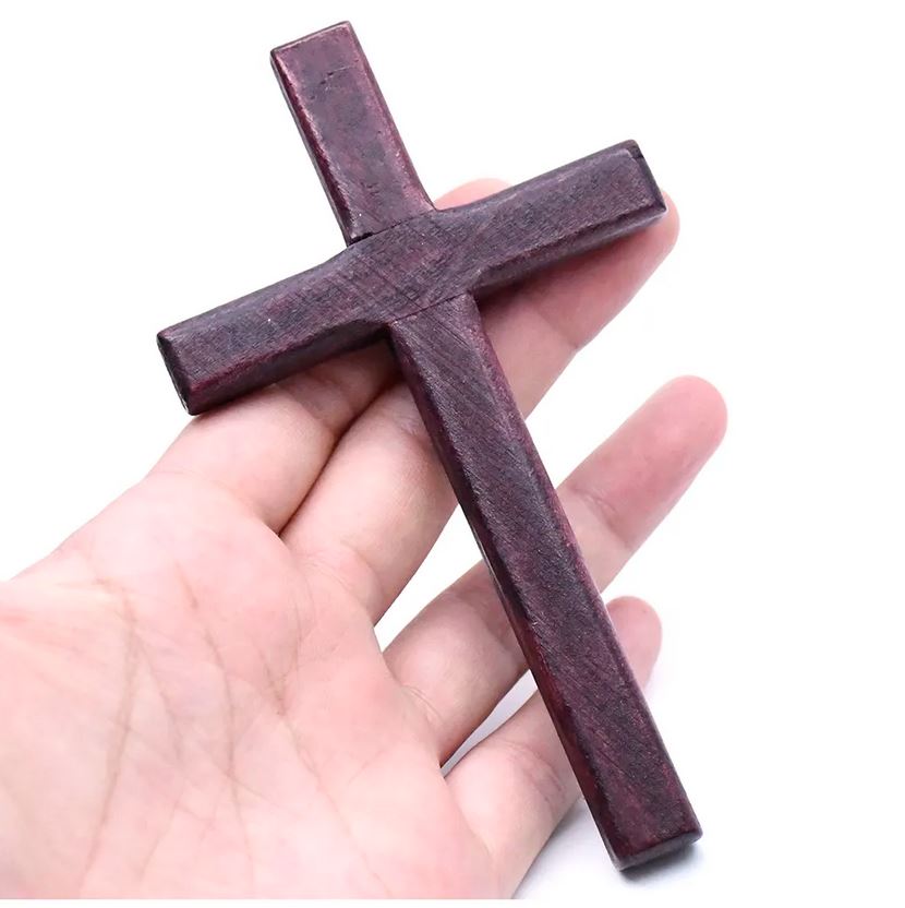 Handmade Soild Wooden Cross.