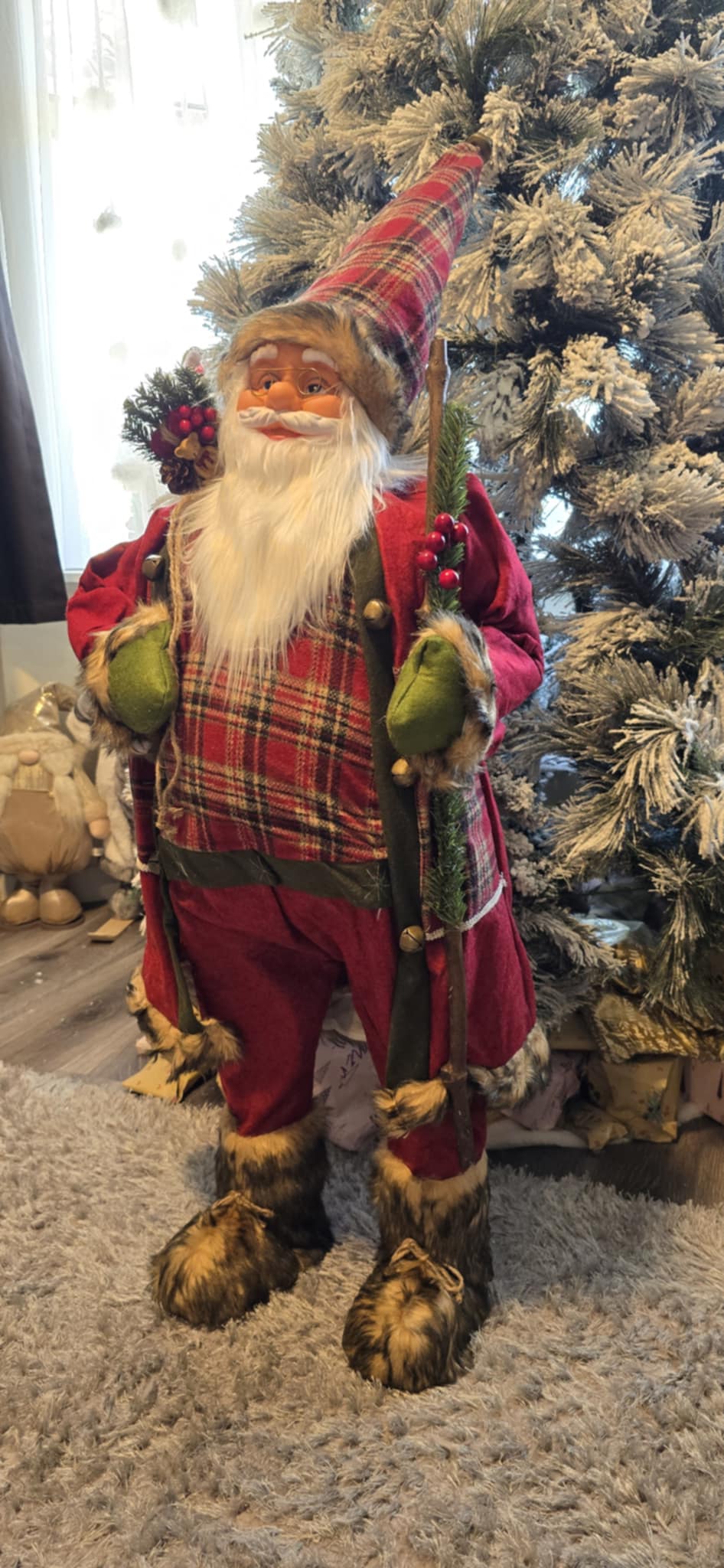 90cm Standing Santa's