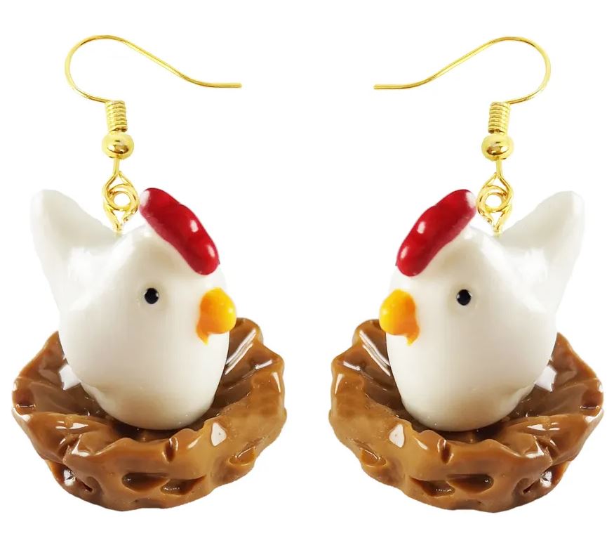 Animal Style Earrings.