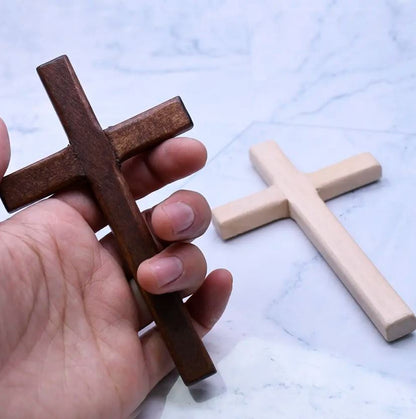 Handmade Soild Wooden Cross.