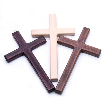 Handmade Soild Wooden Cross.