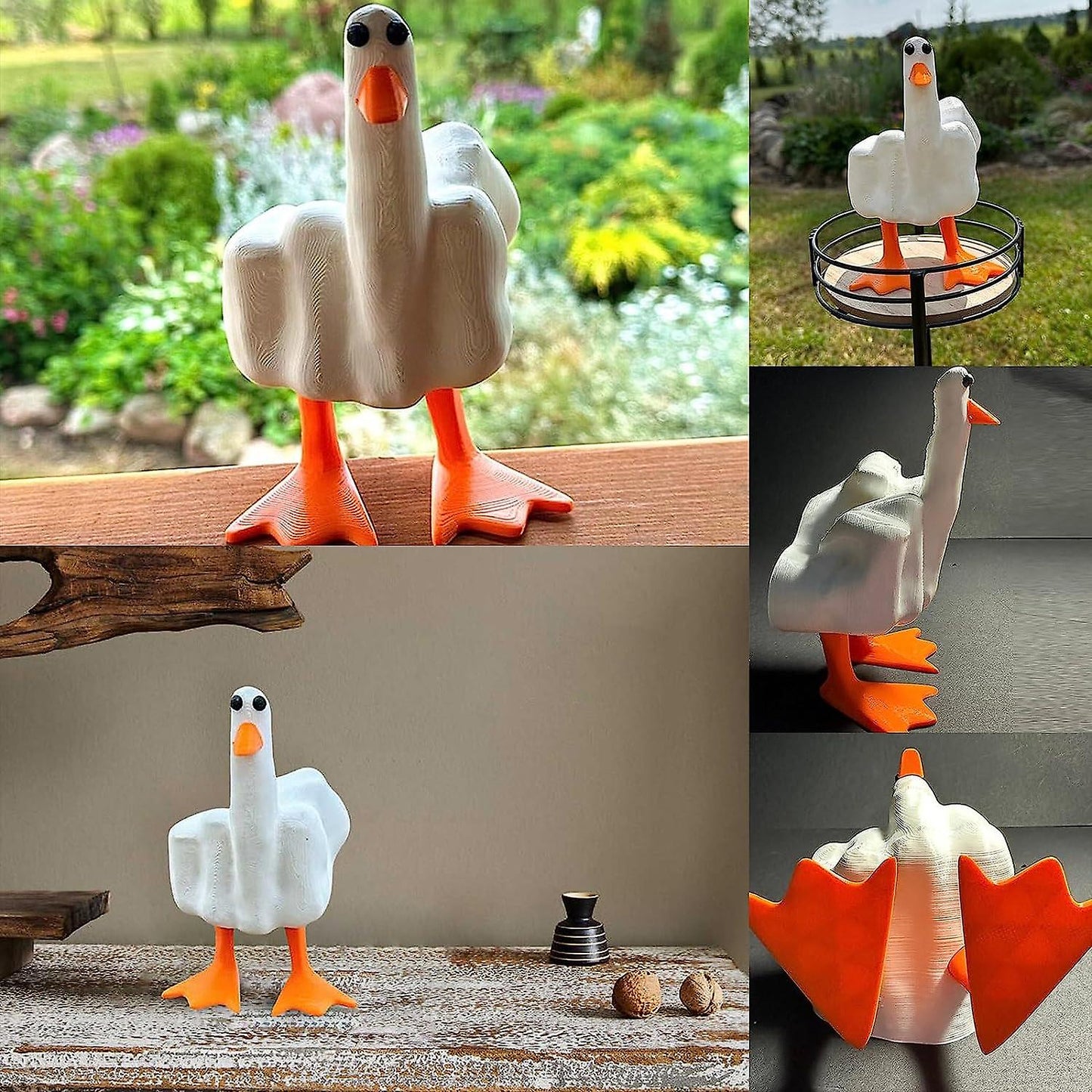 "Duck You" Home/Garden Ornament. **FREE SHIPPING