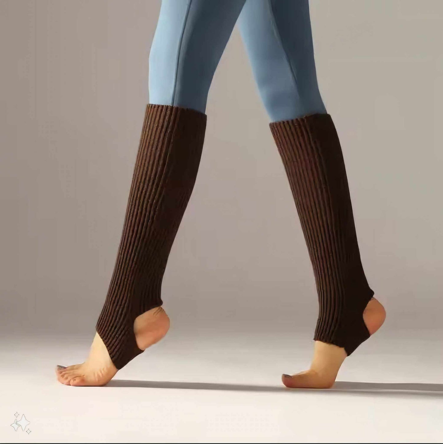 Knee Length Foot/Leg Warmers.