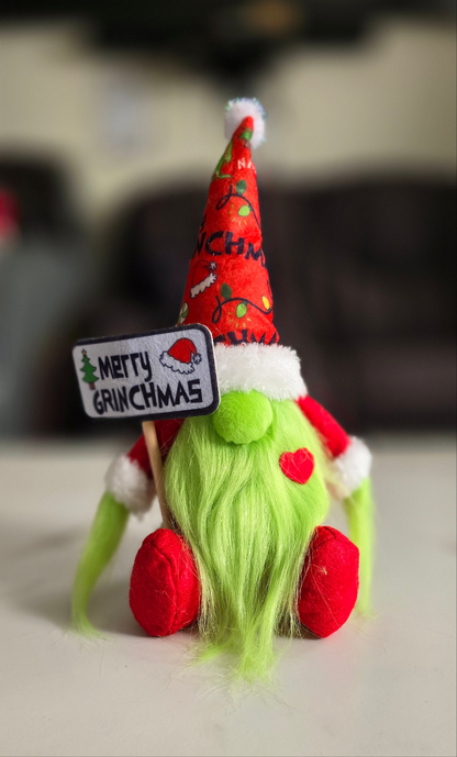 Merry Grinchmas Gnome