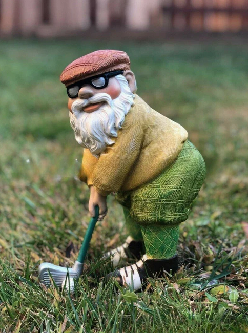 Golfing Garden Gnome