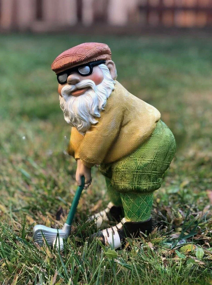 Golfing Garden Gnome