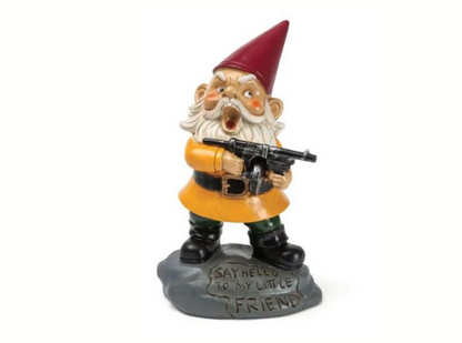 Tommy Gun Angry Gnome