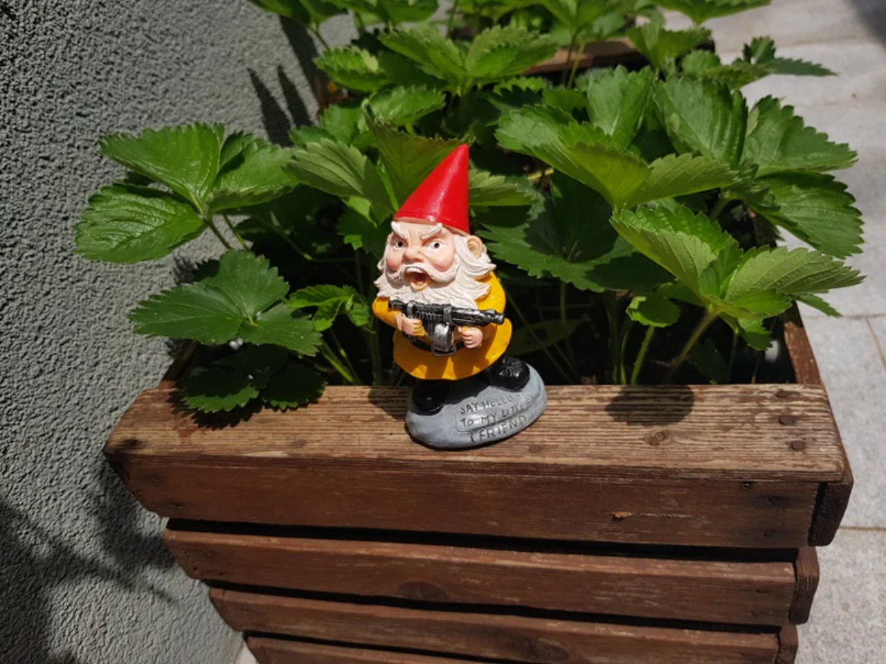 Tommy Gun Angry Gnome