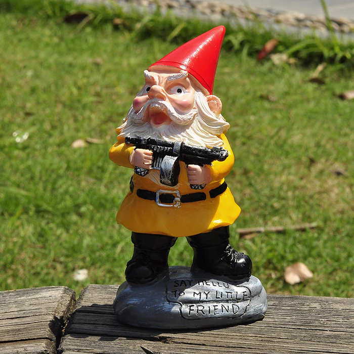 Tommy Gun Angry Gnome