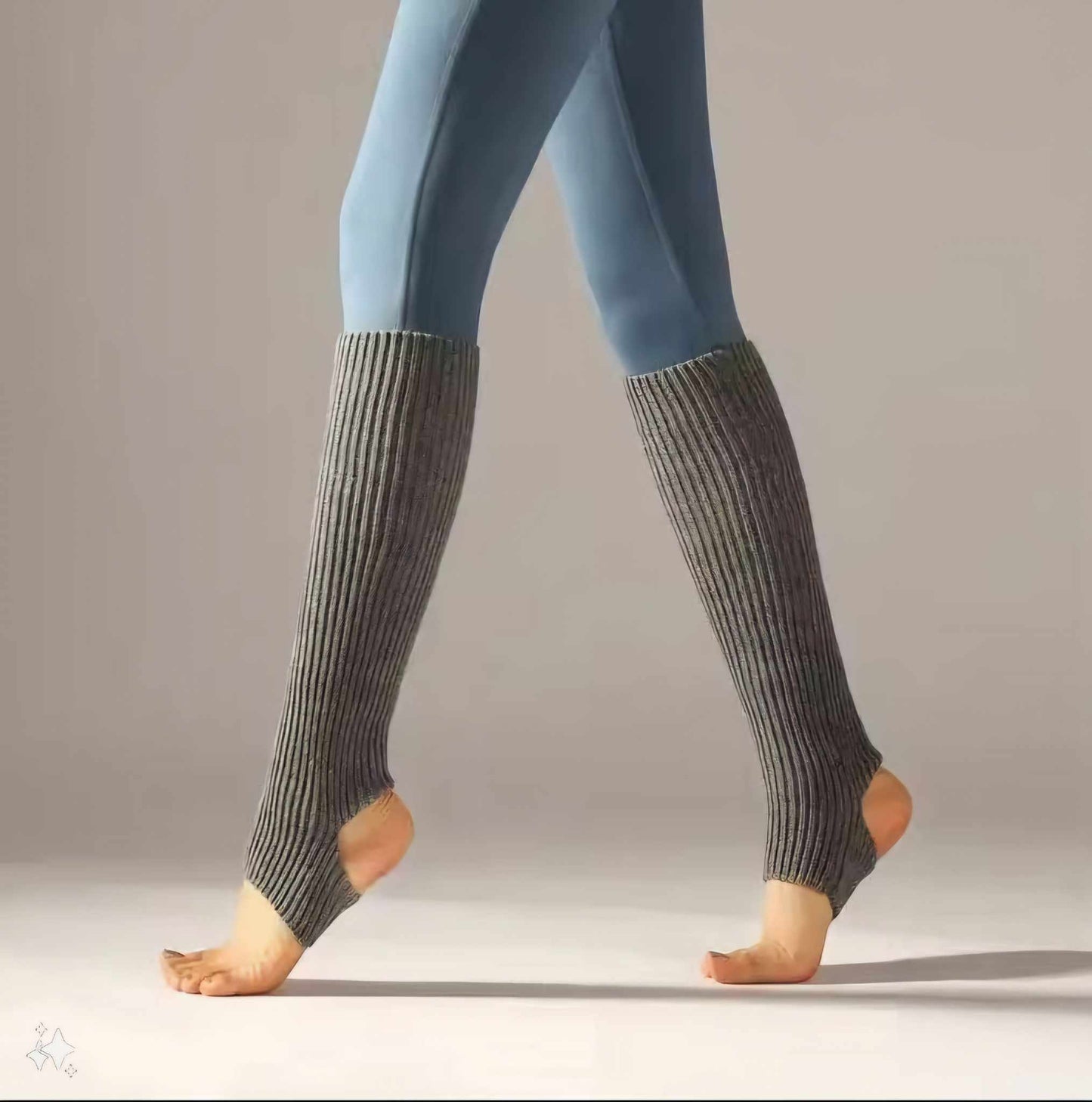 Knee Length Foot/Leg Warmers.