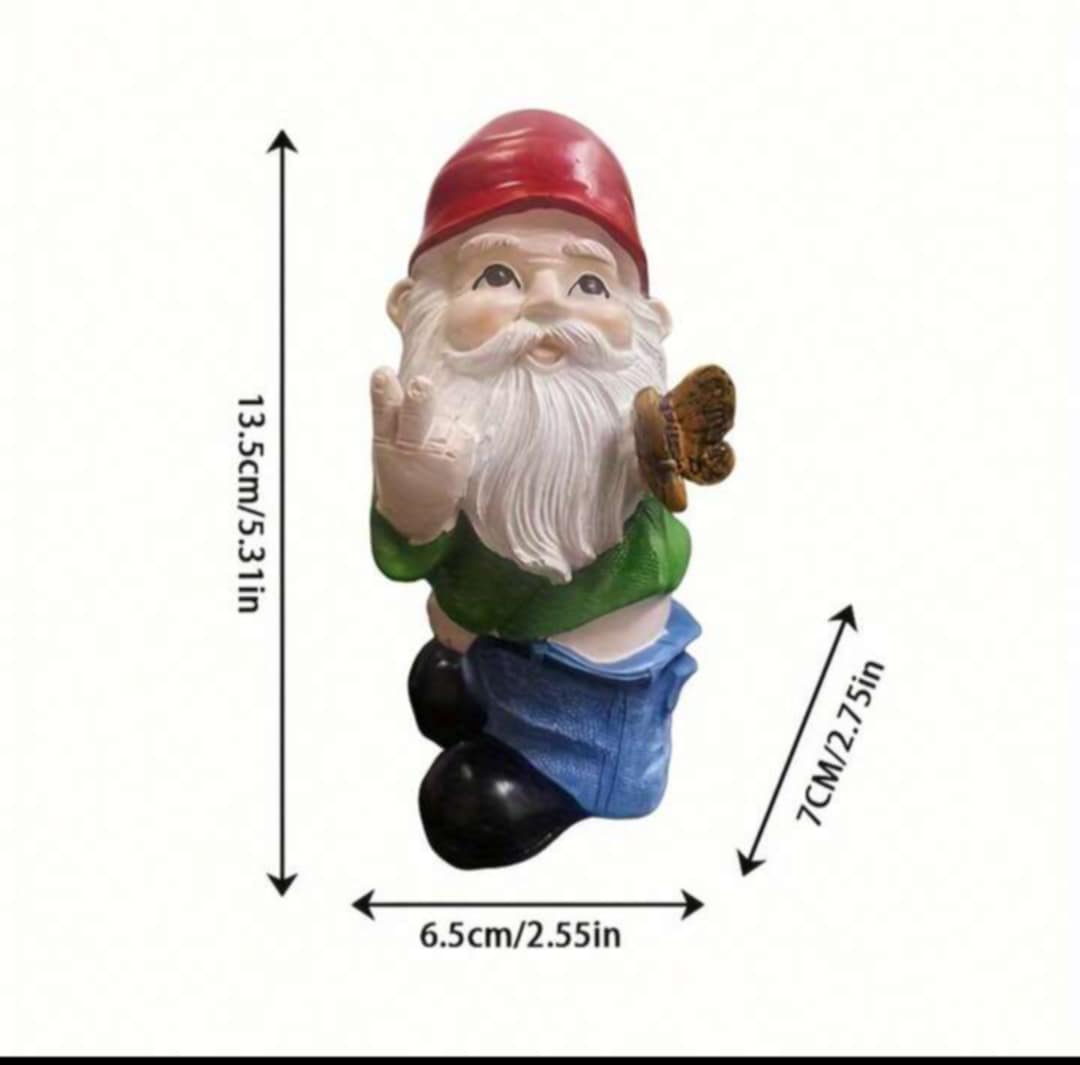 Naughty Gnome With Pants Down